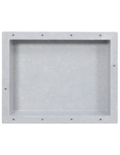 Nicchia da Doccia in Grigio Opaco 41x51x10 cm