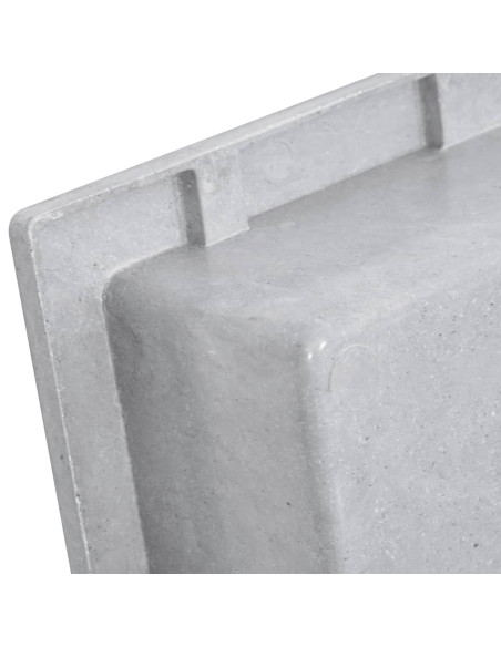 Nicchia da Doccia in Grigio Opaco 41x51x10 cm
