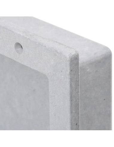 Nicchia da Doccia in Grigio Opaco 41x51x10 cm