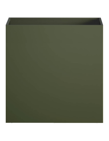 Vaso da giardino 2 pz Verde Oliva 50 x 30 x 40 cm