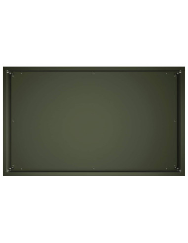 Vaso da giardino 2 pz Verde Oliva 50 x 30 x 40 cm