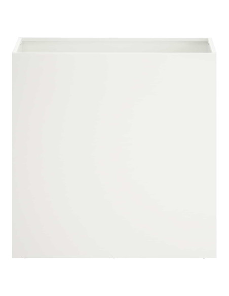 Vaso da giardino Bianco 50 x 30 x 40 cm