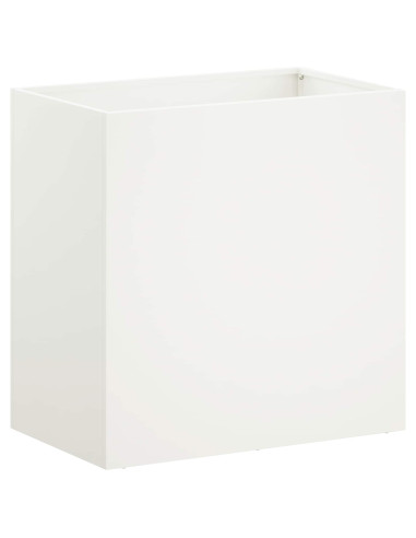 Vaso da giardino Bianco 50 x 30 x 50 cm