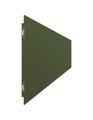 Bordura per Prato 30 pz 15 x 103 cm Acciaio Verde Oliva