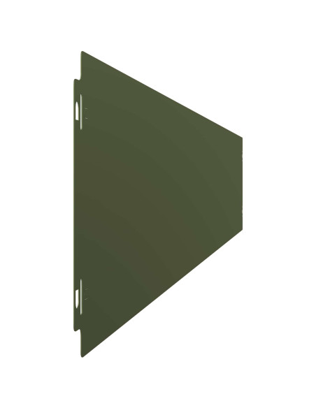 Bordura per Prato 30 pz 15 x 103 cm Acciaio Verde Oliva