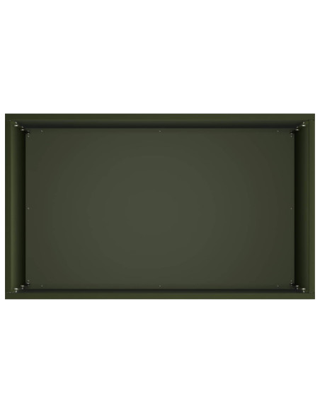 Vaso da giardino Verde Oliva 50 x 40 x 75 cm