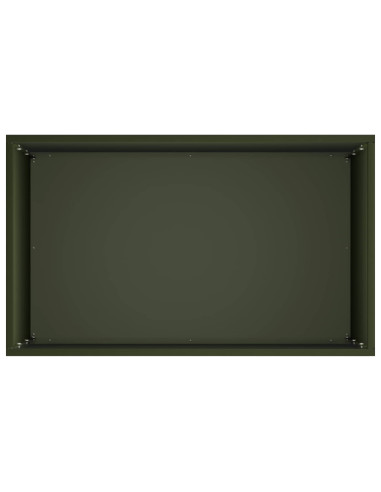 Vaso da giardino Verde Oliva 50 x 30 x 75 cm