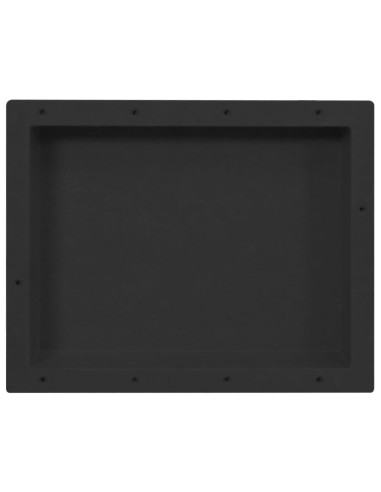 Nicchia da Doccia in Nero Opaco 41x51x10 cm