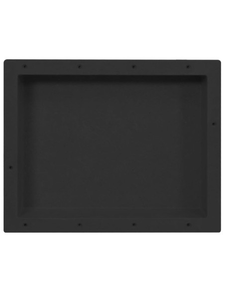 Nicchia da Doccia in Nero Opaco 41x51x10 cm