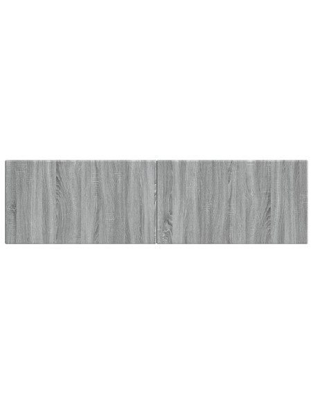 Testiera da Muro BREDA Sonoma grigio Legno ingegnerizzato