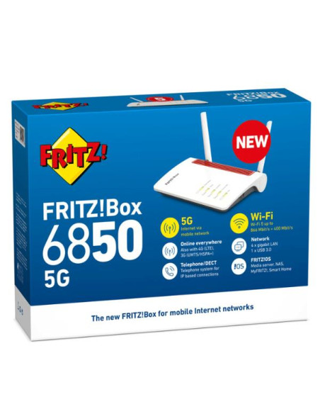 FRITZ!BOX 6850 5G V2 INT