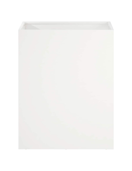 Vaso da giardino 2 pz Bianco 40 x 30 x 50 cm