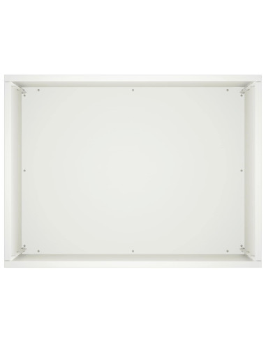 Vaso da giardino 2 pz Bianco 40 x 30 x 50 cm