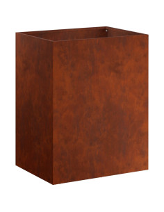 Vaso da giardino Ruggine 40 x 30 x 40 cm Acciaio Corten 2