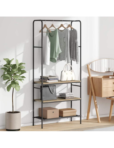 Stendibiancheria Rovere Sonoma 77 x 30 x 171 cm
