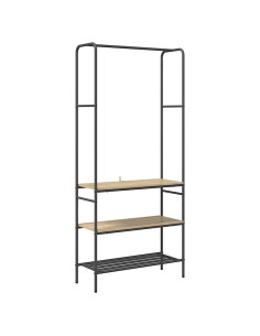 Stendibiancheria Rovere Sonoma 77 x 30 x 171 cm 2