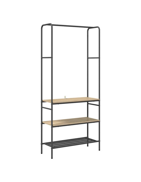 Stendibiancheria Rovere Sonoma 77 x 30 x 171 cm