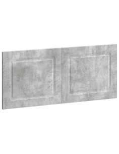 Testiera da Muro UTRECHT Grigio Cemento Legno ingegnerizzato