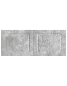 Testiera da Muro UTRECHT Grigio Cemento Legno ingegnerizzato 2