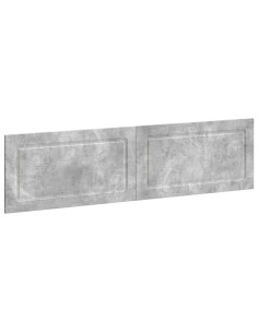 Testiera da Muro UTRECHT Grigio Cemento Legno ingegnerizzato