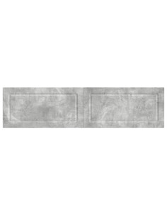 Testiera da Muro UTRECHT Grigio Cemento Legno ingegnerizzato 2