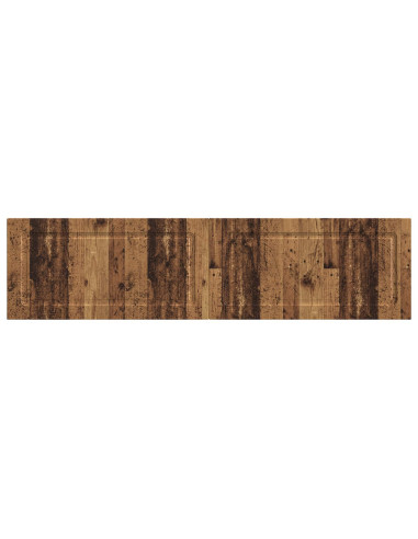 Testiera da Muro UTRECHT Legno antico Legno ingegnerizzato