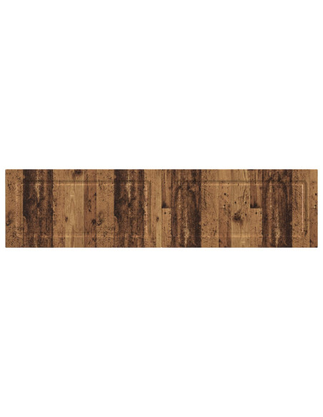 Testiera da Muro UTRECHT Legno antico Legno ingegnerizzato