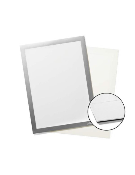 DURAFRAME GRIP A4 MAGNETICA ARGENTO