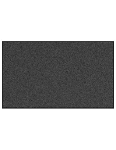 Tappetino Antracite e Nero 90 x 150 cm 100% Poliammide