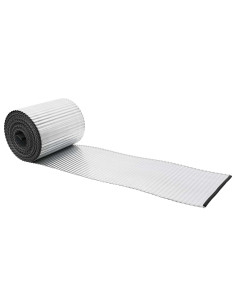 Bordura per Prato 10 m x 30 cm Acciaio zincato Argento 2