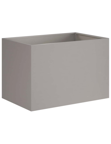 Vaso da giardino Ruggine 50 x 40 x 40 cm Acciaio Corten