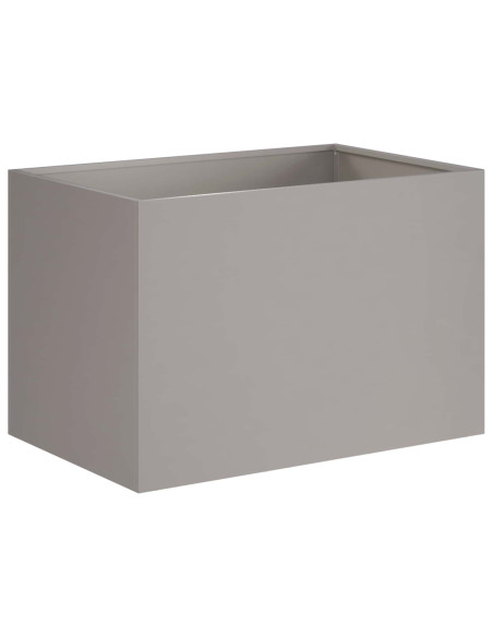 Vaso da giardino Ruggine 50 x 40 x 40 cm Acciaio Corten