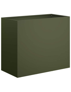 Vaso da giardino Verde Oliva 60 x 30 x 50 cm 2