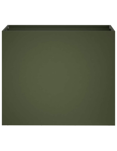 Vaso da giardino Verde Oliva 60 x 30 x 50 cm