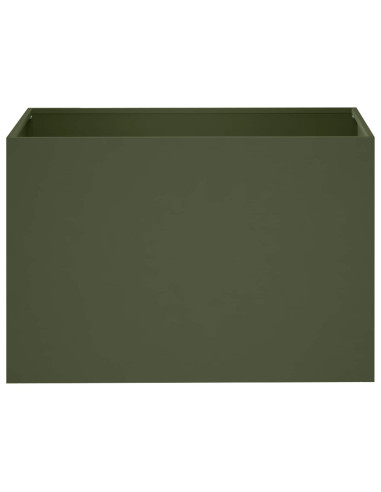 Vaso da giardino Verde Oliva 50 x 40 x 40 cm