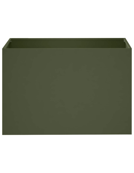Vaso da giardino Verde Oliva 50 x 40 x 40 cm