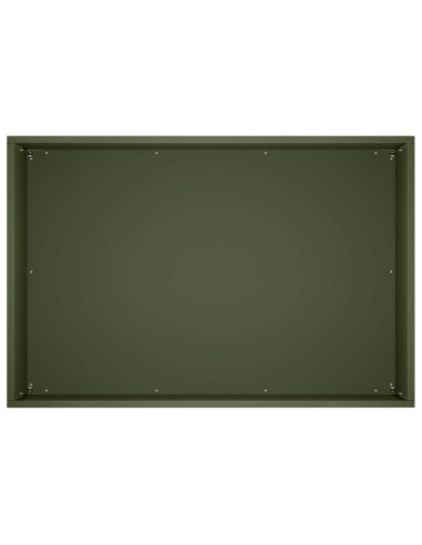 Vaso da giardino Verde Oliva 50 x 40 x 40 cm