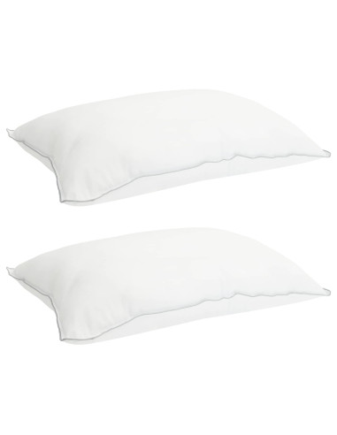 Set di Piumoni 3 pz 140 x 220 cm Tutte le stagioni Bambù Bianco