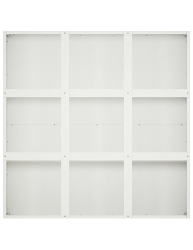 Vaso da giardino Bianco 100 x 100 x 40 cm