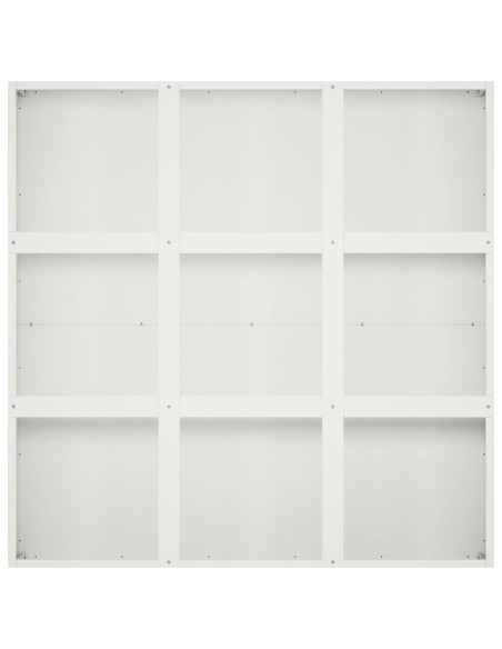 Vaso da giardino Bianco 100 x 100 x 40 cm