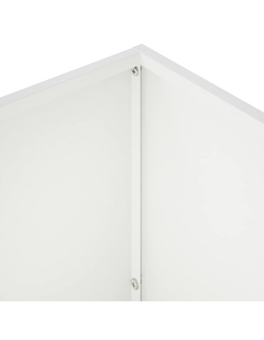 Vaso da giardino Bianco 60 x 30 x 50 cm