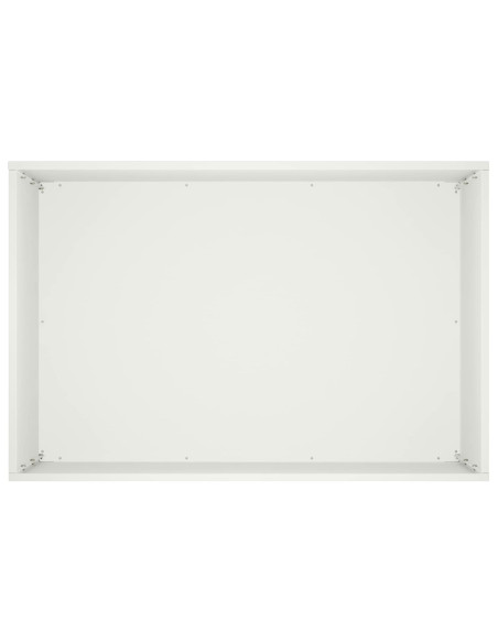 Vaso da giardino 2 pz Bianco 50 x 40 x 50 cm