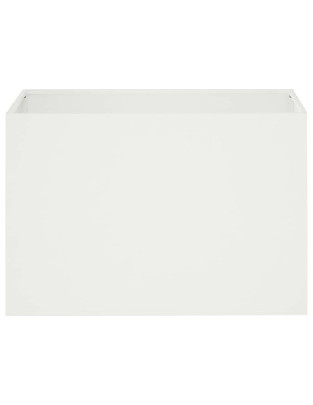 Vaso da giardino Bianco 50 x 40 x 40 cm