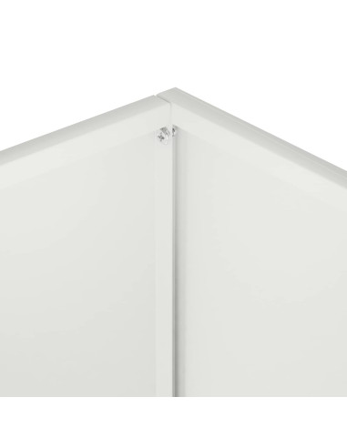 Vaso da giardino Bianco 50 x 40 x 40 cm
