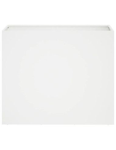 Vaso da giardino 2 pz Bianco 60 x 30 x 50 cm