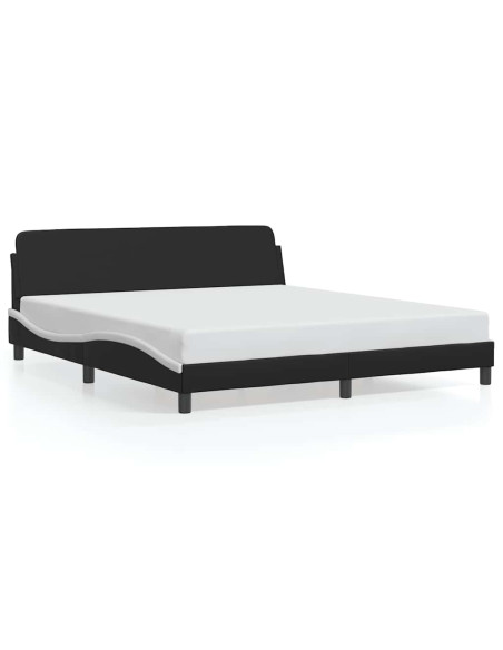 Giroletto Dover Nero e Bianco 152x203 cm in Similpelle