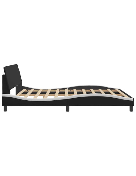 Giroletto Dover Nero e Bianco 152x203 cm in Similpelle