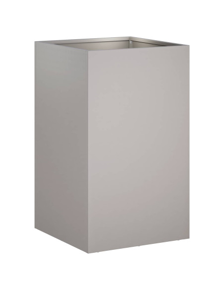 Vaso da giardino 2 pz Ruggine 30 x 30 x 50 cm Acciaio Corten