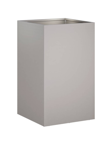 Vaso da giardino 2 pz Ruggine 40 x 40 x 50 cm Acciaio Corten