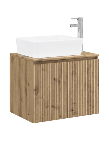 Set di mobili per il bagno Rovere Artigianale